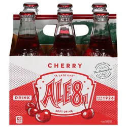 Ale81 Cherry Soft Drink 6 - 12 fl oz Bottles
