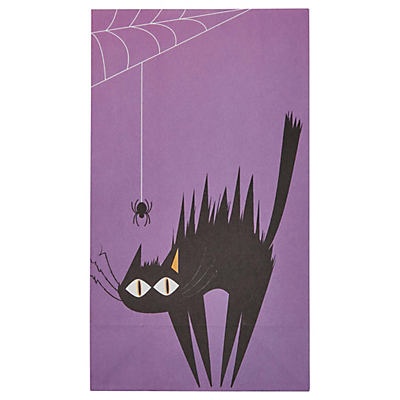 slide 1 of 1, Destination Holiday Spooky Cat Halloween Treat Sacks, 1 ct