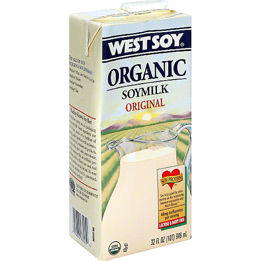 slide 2 of 2, Westsoy Soymilk, Organic, Original, 32 fl oz