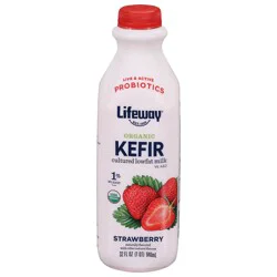 Lifeway Organic Strawberry Kefir 32 fl oz