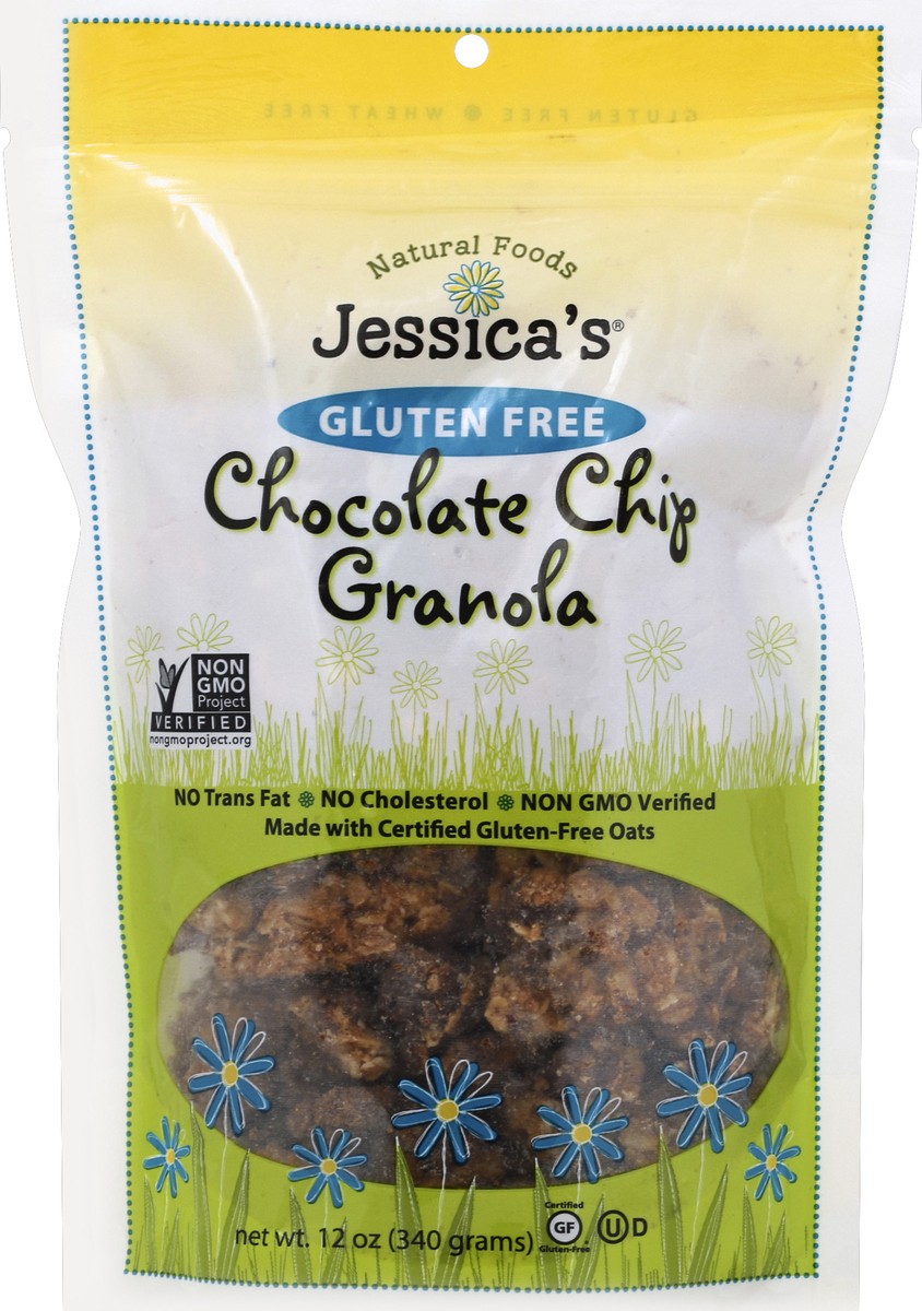 slide 1 of 2, Jessica's Chocolate Chip Gluten Free Granola, 11 oz