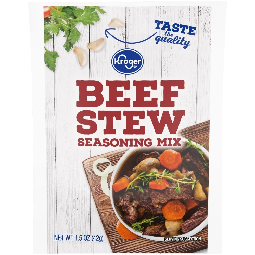 slide 1 of 1, Kroger Beef Stew Seasoning Mix, 1.5 oz