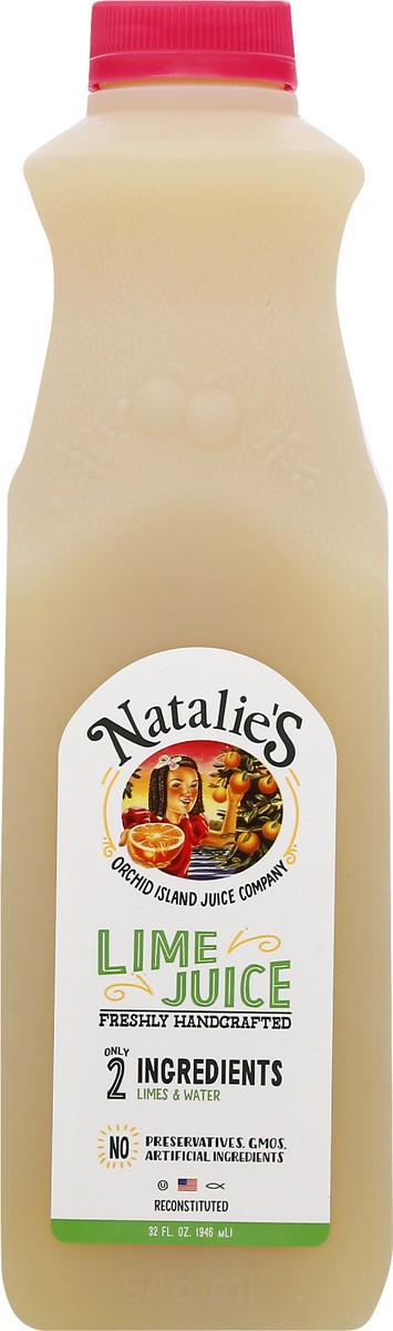 slide 6 of 9, Natalie's Lime Juice, 32 oz