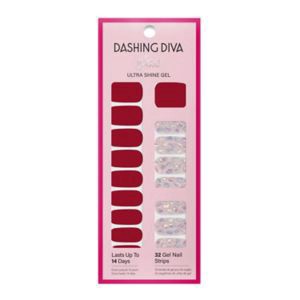 slide 1 of 1, Dashing Diva GLOSS Ultra Shine Gel Nail Strip Palette Dance Floor, 32 ct