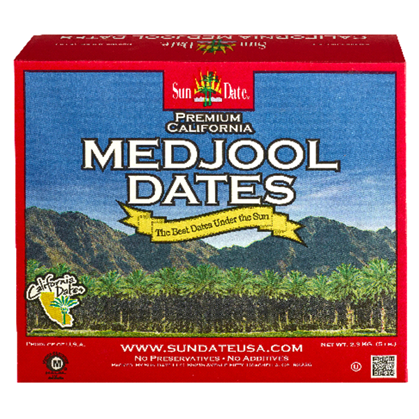 slide 1 of 1, Sun Date Medjool Dates, 5 lb