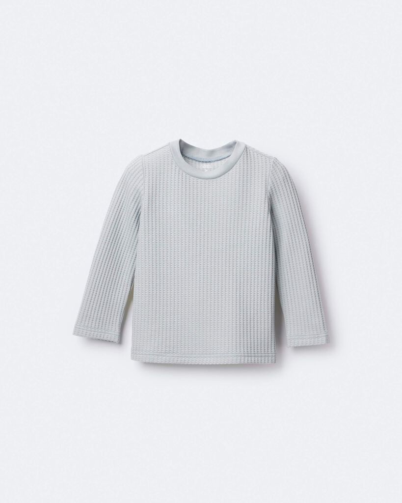 slide 5 of 6, Otteravenue Toddler Long-Sleeve Relaxed Tee - Light Blue Light Blue 2T, 1 ct
