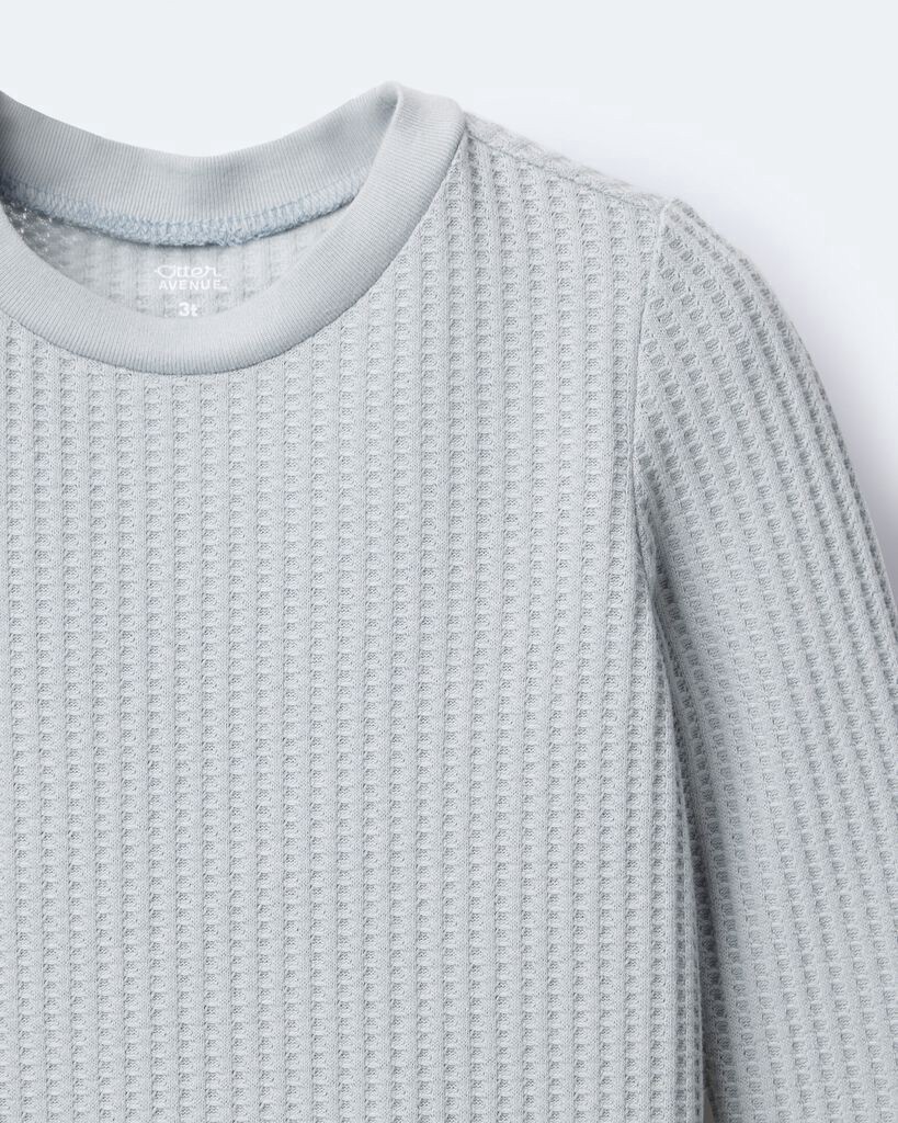 slide 6 of 6, Otteravenue Toddler Long-Sleeve Relaxed Tee - Light Blue Light Blue 2T, 1 ct