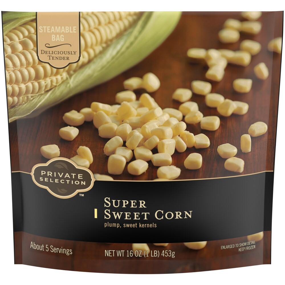 slide 2 of 4, Private Selection White Super Sweet Corn, 16 oz