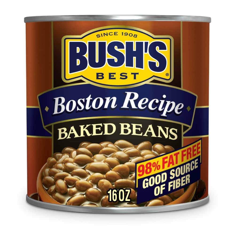 slide 1 of 5, Bush's Boston Recipe Baked Beans, 16 oz