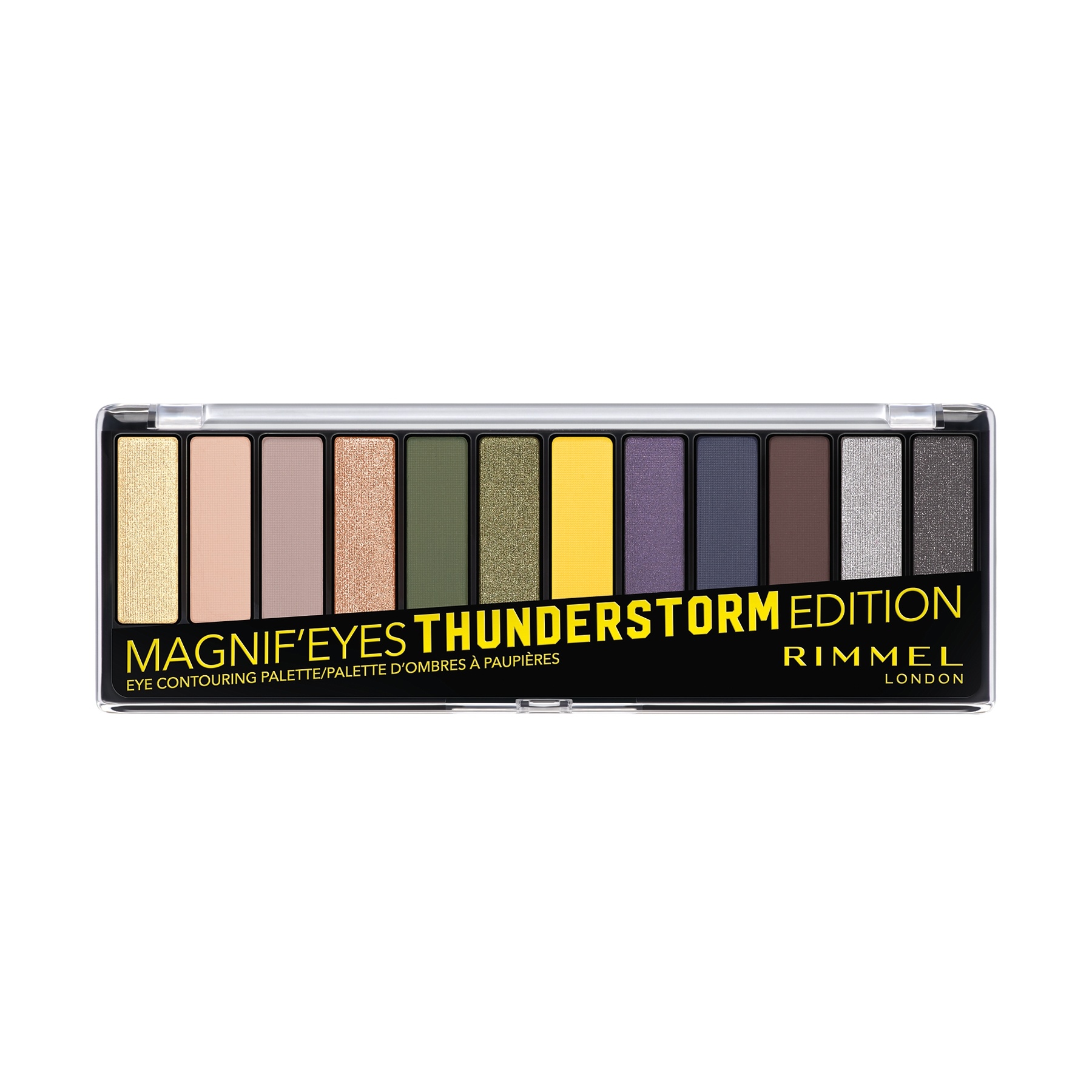 slide 1 of 1, Rimmel London Magnif'Eyes Palettes, Thunderstorm Edition 010, 1 ct