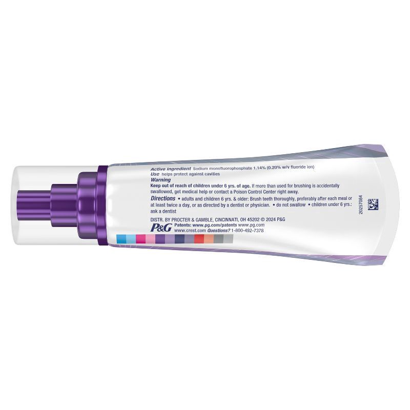 slide 3 of 12, Crest 3D White Deep Stain Remover Daily Toothpaste Dazzling Mint - 3.1oz, 3.1 oz