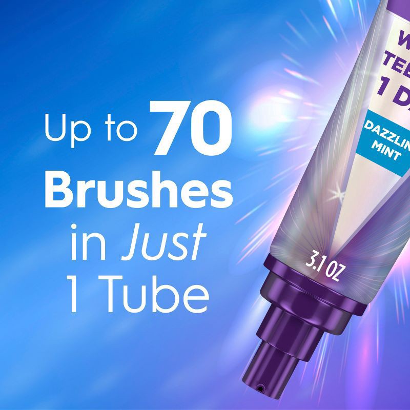 slide 11 of 12, Crest 3D White Deep Stain Remover Daily Toothpaste Dazzling Mint - 3.1oz, 3.1 oz