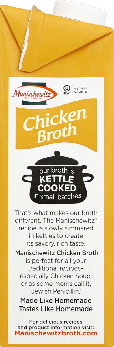 slide 2 of 4, Manischewitz Chicken Broth, 32 fl oz