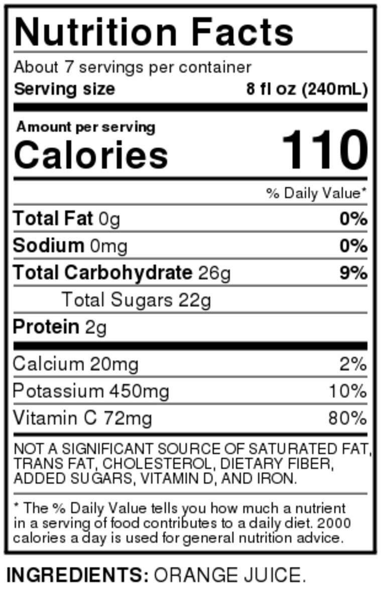 slide 8 of 9, Food Club Not from Concentrate Orange Juice - 52 oz, 52 oz