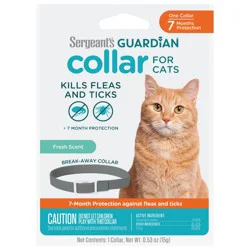 Sergeant's Guardian Flea & Tick Collar for Cats - 1 ct