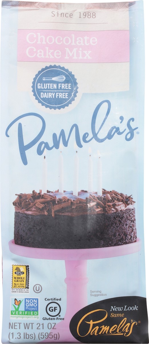 slide 6 of 9, Pamela's Chocolate Cake Mix 21 oz, 21 oz