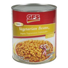 slide 1 of 1, GFS Vegetarian Beans, 114 oz