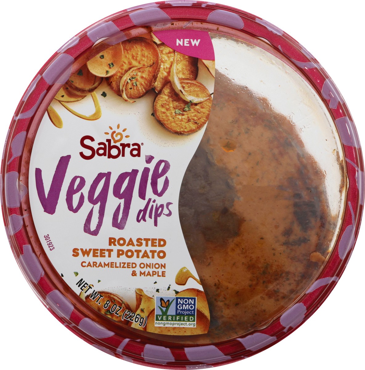 slide 12 of 13, Sabra Roasted Sweet Potato Caramelized Onion & Maple Veggie Dips 8 oz, 8 oz