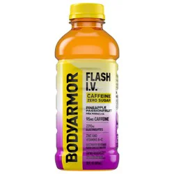 BODYARMOR Flash IV Zero Sugar Caffeine Pineapple Passionfruit Bottle - 20 fl oz