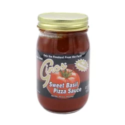 Ginos All Natural Sweet Basil Pizza Sauce - 16 oz