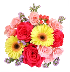 Citrus Celebration Fresh Flower Bouquet