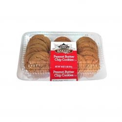 slide 1 of 1, First Street Pb Cookies W/Peanut Butter Chips, 18 ct