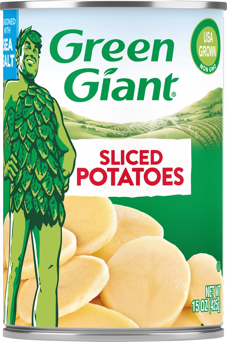 slide 6 of 9, Green Giant Sliced White Potatoes, 15 oz