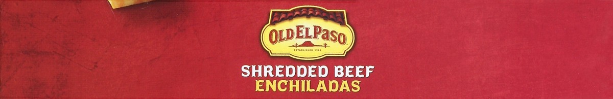 slide 4 of 6, Old El Paso Shredded Beef Enchiladas, 20 oz