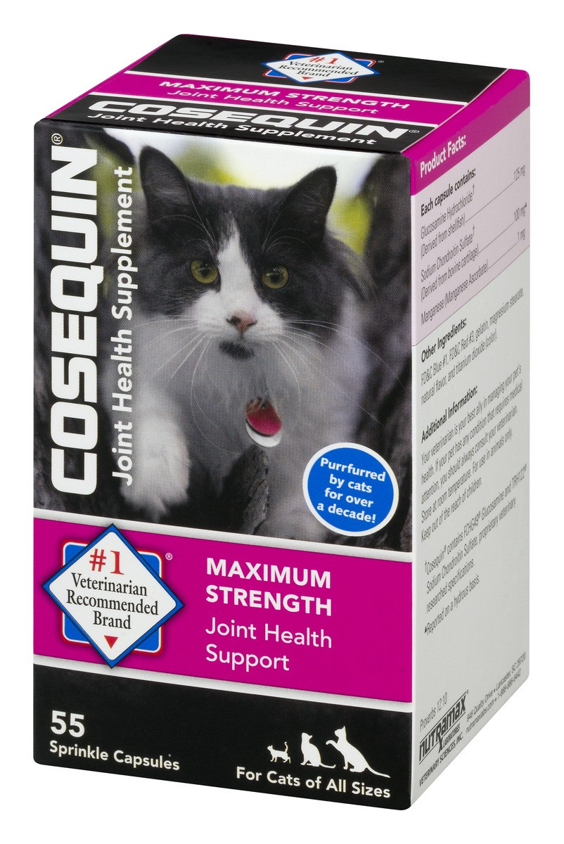 slide 6 of 9, Cosequin Joint Health Supplement for Cats, 55 ct