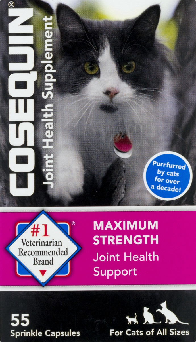 slide 2 of 9, Cosequin Joint Health Supplement for Cats, 55 ct