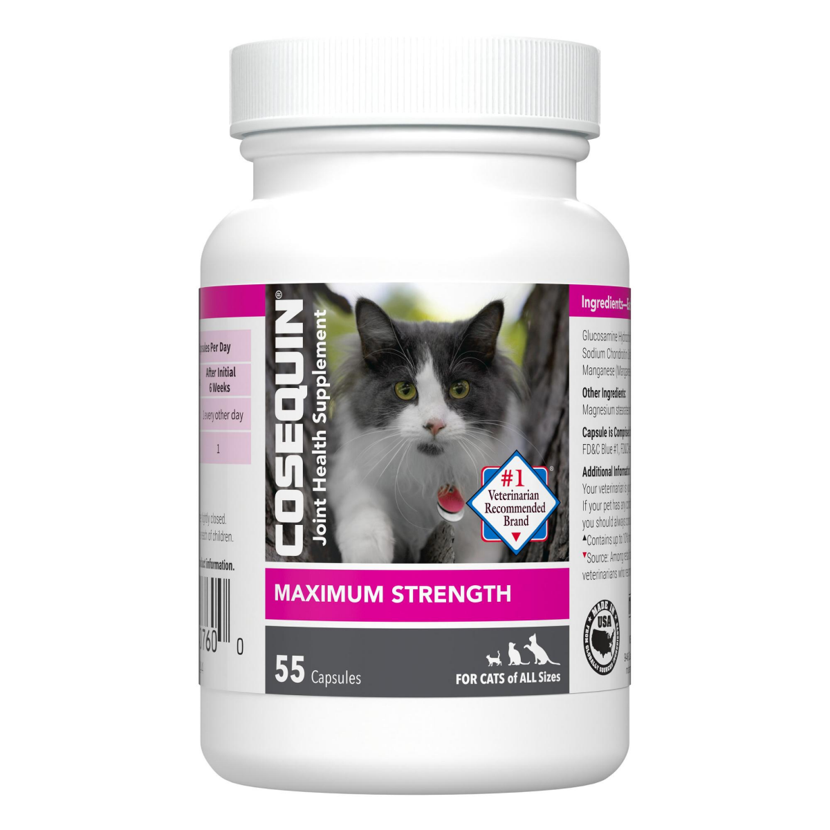 slide 1 of 9, Cosequin Joint Health Supplement for Cats, 55 ct