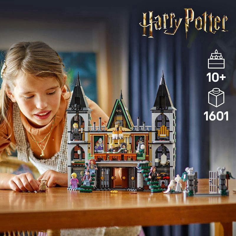 slide 3 of 7, LEGO Harry Potter Malfoy Manor Toy Building Set With 9 Minifigures 76453, 1 ct
