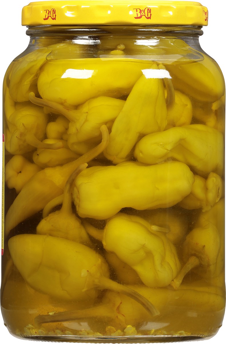 slide 6 of 12, B&G Whole Pepperoncini Pickles 32 fl oz, 32 fl oz