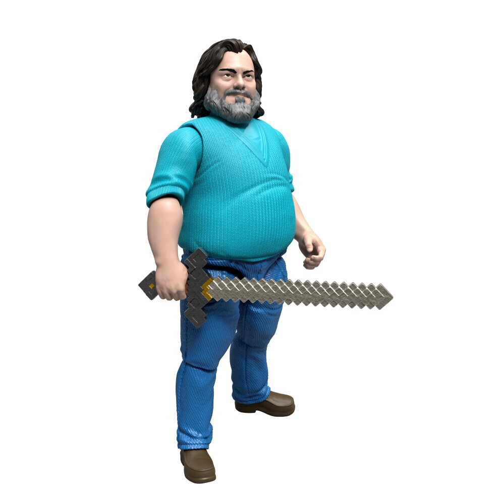 slide 3 of 5, Mattel® Minecraft Steve Figure, 1 ct
