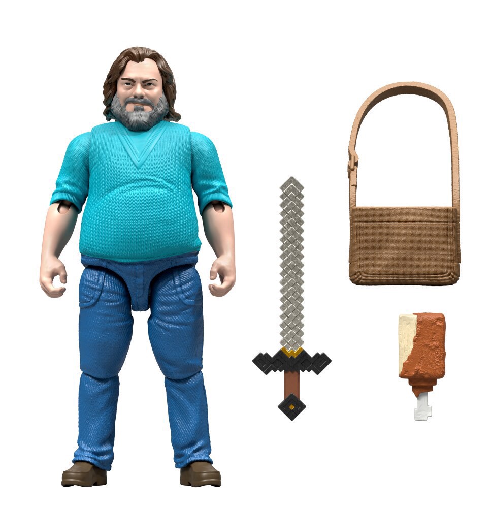 slide 2 of 5, Mattel® Minecraft Steve Figure, 1 ct