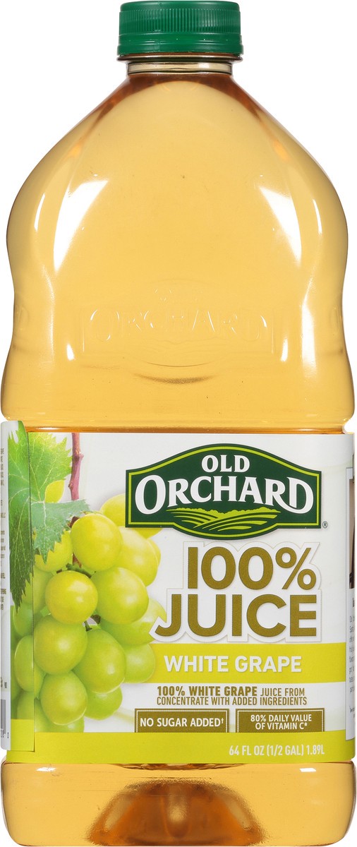 slide 9 of 14, Old Orchard 100% White Grape Juice - 64 fl oz, 64 fl oz