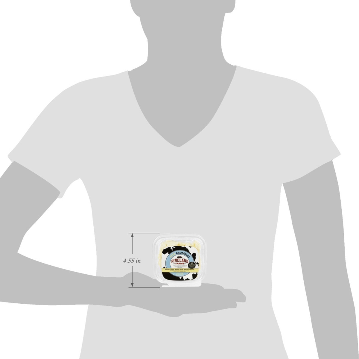 slide 6 of 14, Pineland Farms Crumbled Feta Cheese, 4 oz