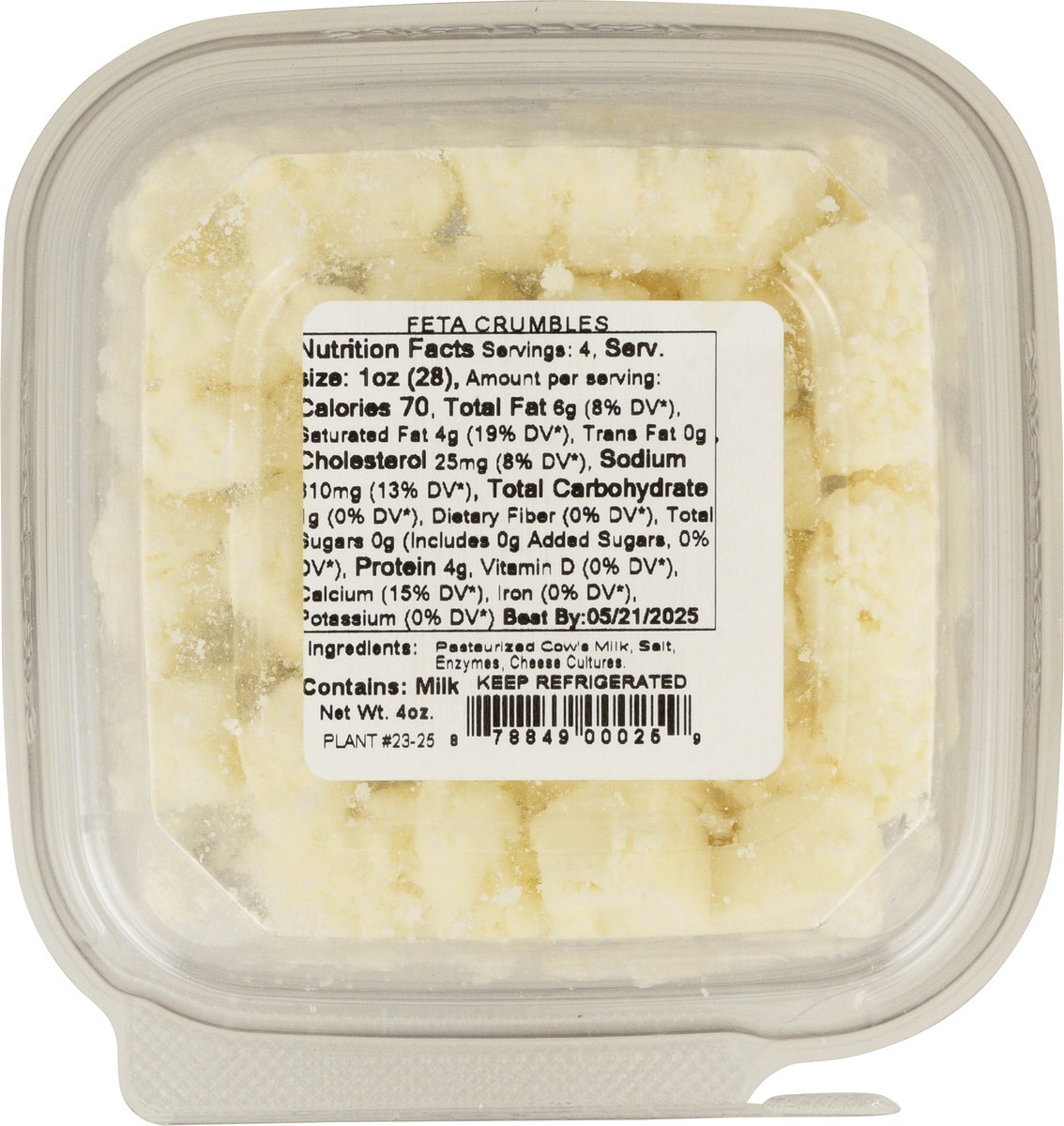 slide 14 of 14, Pineland Farms Crumbled Feta Cheese, 4 oz