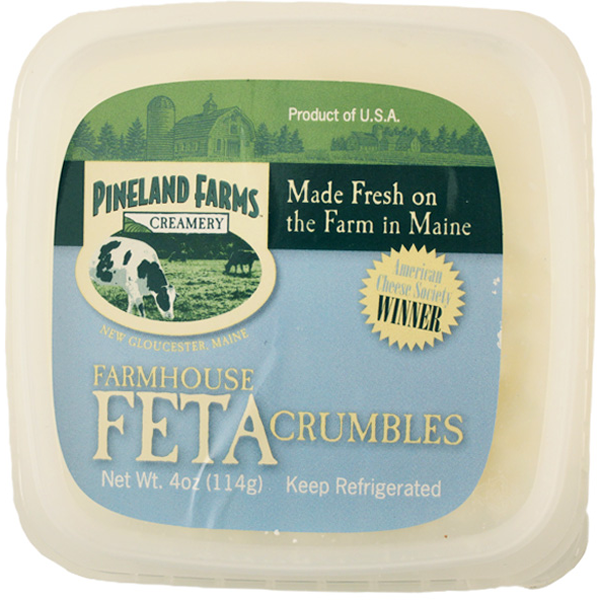 slide 1 of 1, Pineland Farms Crumbled Feta Cheese, 4 oz