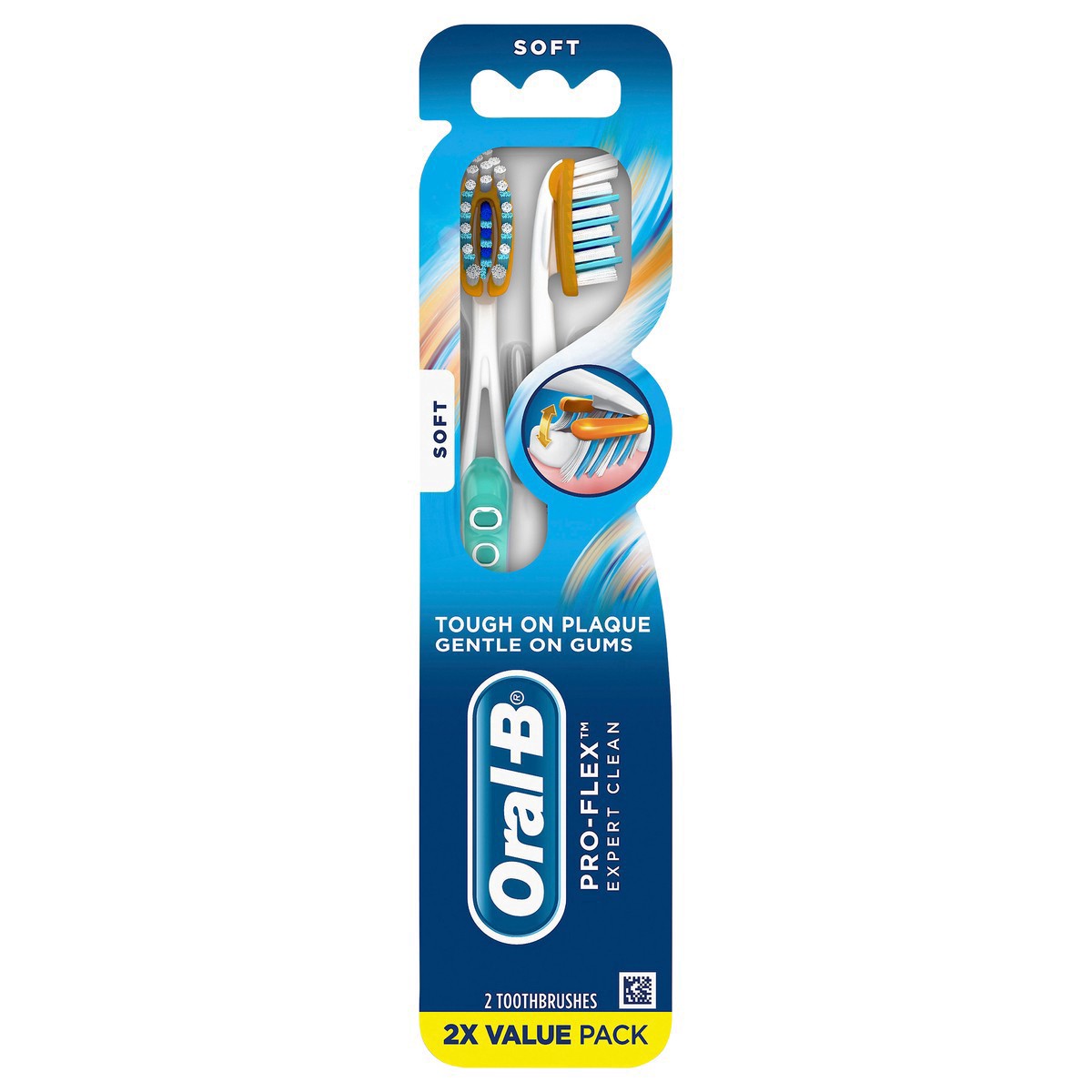 slide 9 of 9, Oral-B Proflex Toothbrush, 2 ct