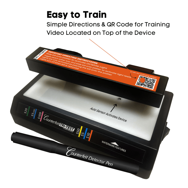 slide 7 of 10, Dri-Mark Tri-Test Ultraviolet Counterfeit Detector, 1 ct