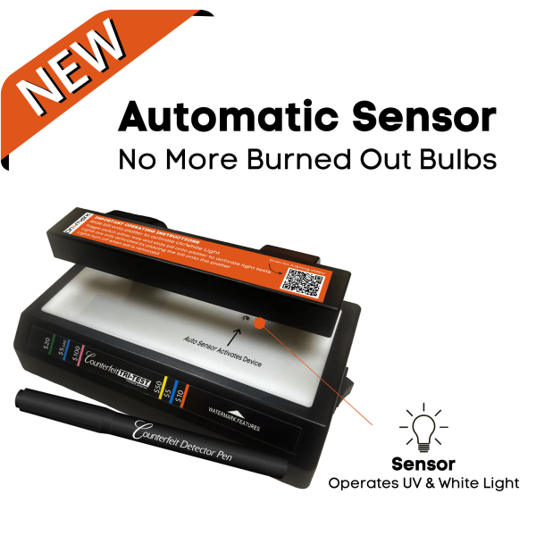 slide 4 of 10, Dri-Mark Tri-Test Ultraviolet Counterfeit Detector, 1 ct