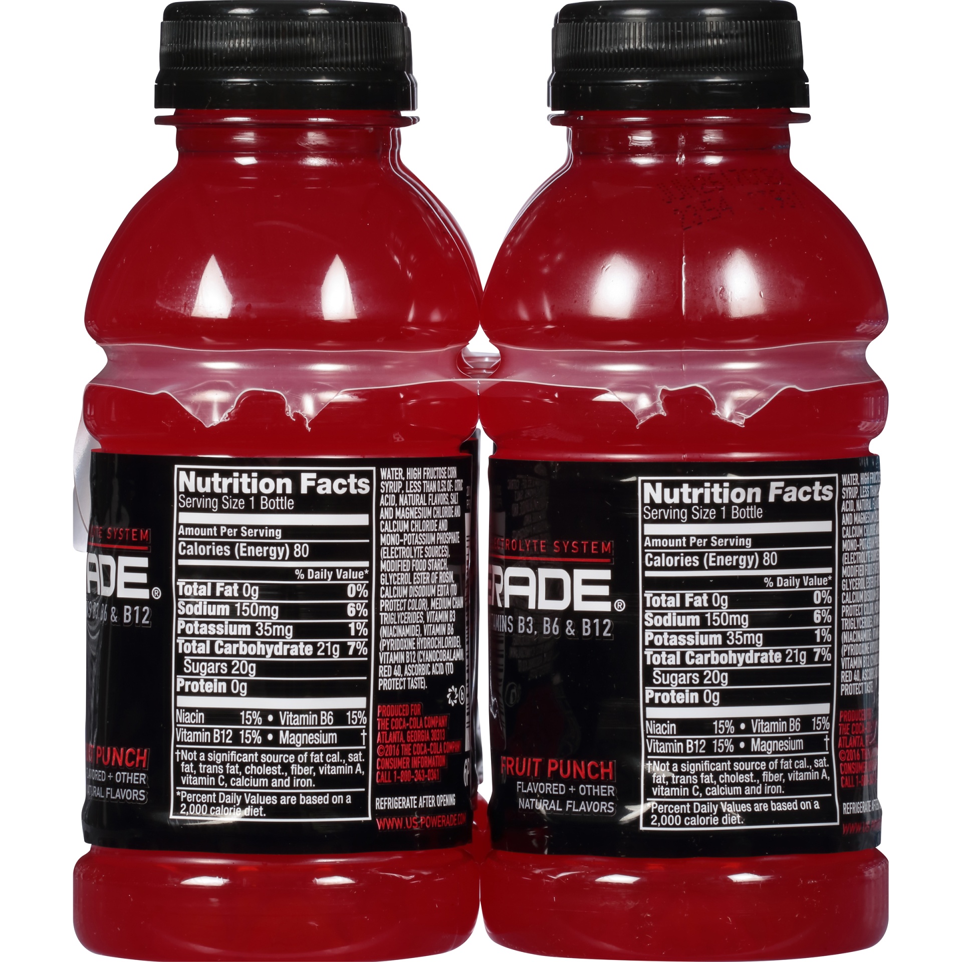 Powerade Fruit Punch 6 ct; 12 fl oz Shipt