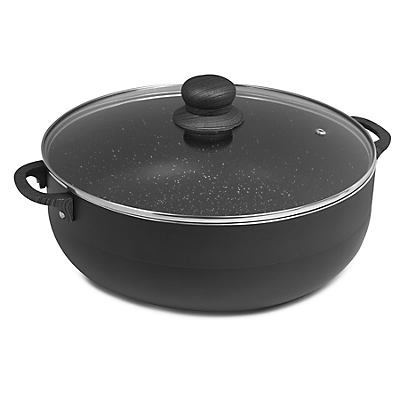 slide 1 of 1, Victoria Ashwood Handle Nonstick Caldero, 12 qt