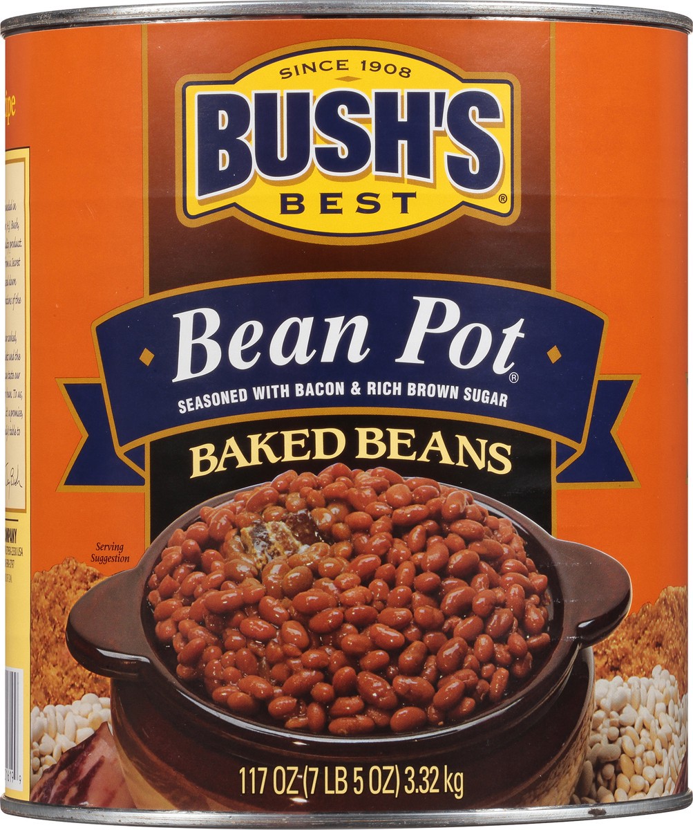 slide 2 of 8, Bush's Best Bush's Bean Pot Baked Beans 117 oz, 117 oz