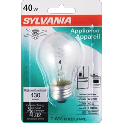Sylvania Appliance Light Bulb 40Watt