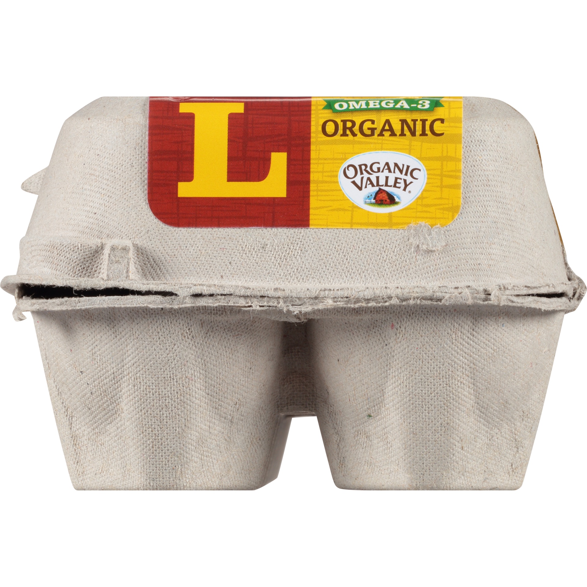 slide 4 of 7, Organic Valley Omega-3 Free Range Grade A Organic Large Brown Eggs, 12 ct