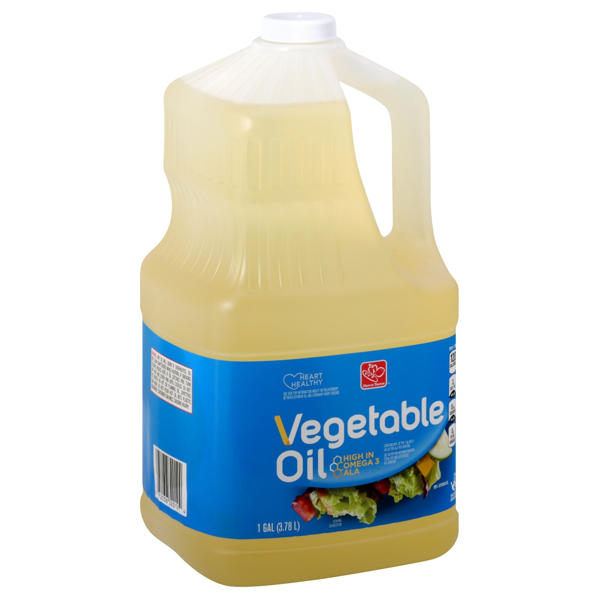 slide 2 of 10, Harris Teeter Pure Vegetable Oil, 128 oz