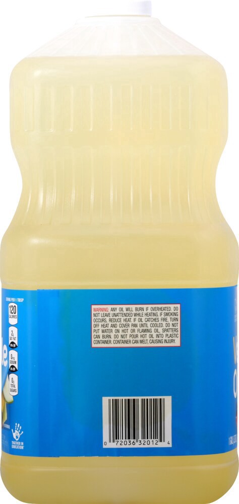 slide 4 of 4, Harris Teeter Pure Vegetable Oil, 128 oz