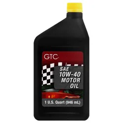 GTC SAE 10W-40 Motor Oil